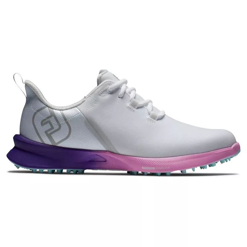 Chaussures Femmes Footjoy FJ Fuel Sport White Purple Pink