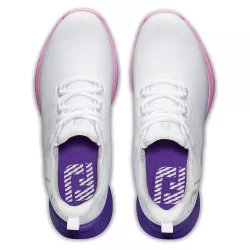 Chaussures Femmes Footjoy FJ Fuel Sport White Purple Pink