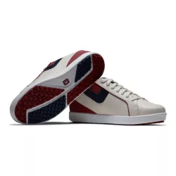 Chaussures Femmes Footjoy FJ Links Bone Burgundy Navy