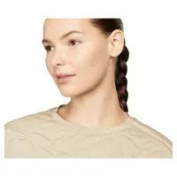 Sweat Femme Nike Dri-Fit Midlayer Stone