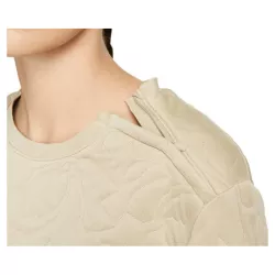 Sweat Femme Nike Dri-Fit Midlayer Stone