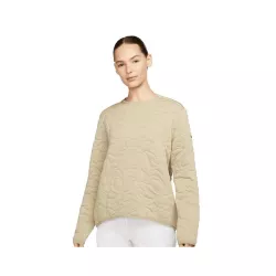 Sweat Femme Nike Dri-Fit Midlayer Stone