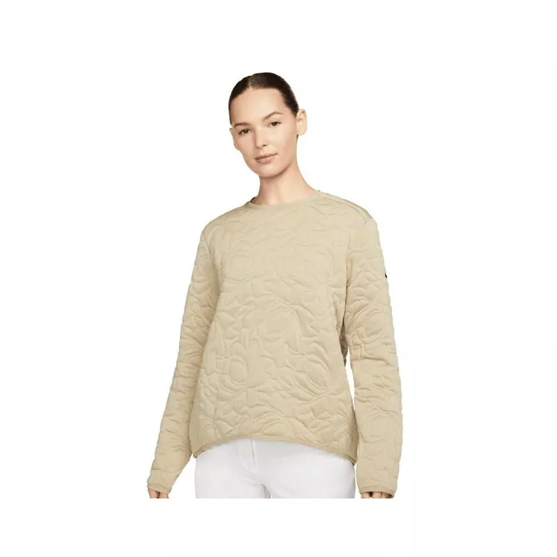 Sweat Femme Nike Dri-Fit Midlayer Stone