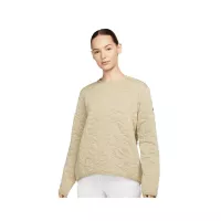 Sweat Femme Nike Dri-Fit Midlayer Stone