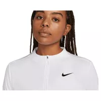 Sweat Femme Nike Dri-Fit Advantage UV 1/2 Zip Top White