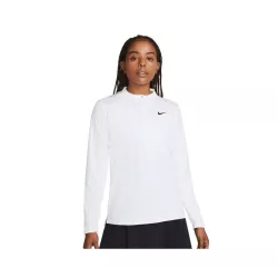 Sweat Femme Nike Dri-Fit Advantage UV 1/2 Zip Top White