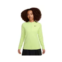 Sweat Femme Nike Dri-Fit Advantage UV 1/2 Zip Top Lime