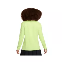 Sweat Femme Nike Dri-Fit Advantage UV 1/2 Zip Top Lime