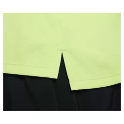 Sweat Femme Nike Dri-Fit Advantage UV 1/2 Zip Top Lime