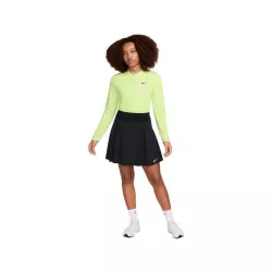 Sweat Femme Nike Dri-Fit Advantage UV 1/2 Zip Top Lime