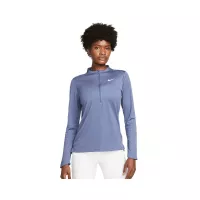 Sweat Femme Nike Dri-Fit Advantage UV 1/2 Zip Top Blue
