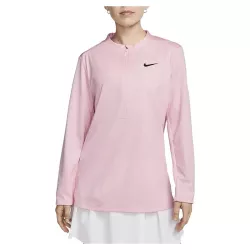 Sweat Femme Nike Dri-Fit Advantage UV 1/2 Zip Top Soft Pink