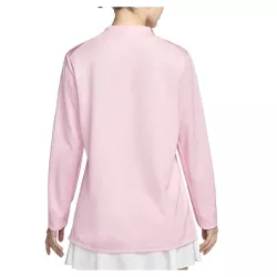 Sweat Femme Nike Dri-Fit Advantage UV 1/2 Zip Top Soft Pink