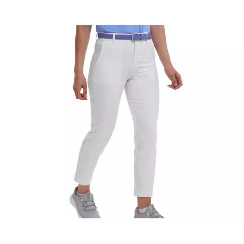 Pantalon Femme Footjoy Cropped Pant 7/8 White