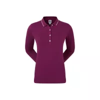 Polo Manches Longues Femme Footjoy Thermolite Burgundy