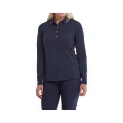 Polo Manches Longues Femme Footjoy Thermolite Navy
