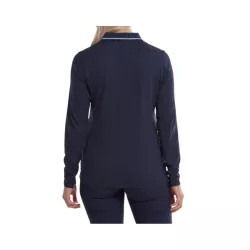 Polo Manches Longues Femme Footjoy Thermolite Navy