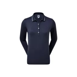 Polo Manches Longues Femme Footjoy Thermolite Navy