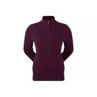Pull Femme Footjoy Lined Full Zip Burgundy