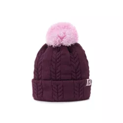 Bonnet Femme Footjoy Cable Knit Bubble Frog Fig Pink