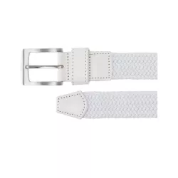 Ceinture Femme Footjoy Braided Belt White