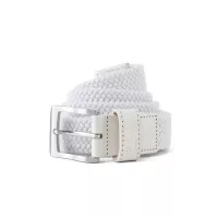 Ceinture Femme Footjoy Braided Belt White