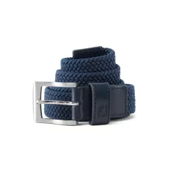 Ceinture Femme Footjoy Braided Belt Navy