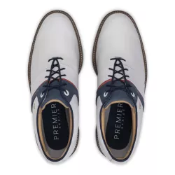 Chaussures Footjoy Premiere Series Packard White Navy Red