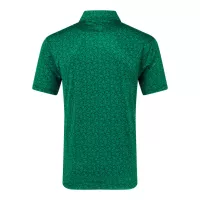 Polo Footjoy Print Floral Lisle Field Green