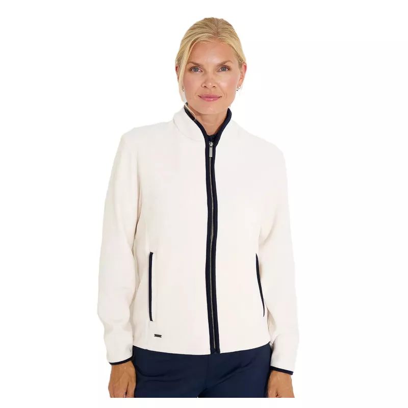 Veste Femme Abacus Foxhills Midlayer Full-Zip FW26 Clam