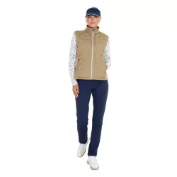 Veste Sans Manches Femme Abacus Portrush Hybrid Vest FW26 Taupe