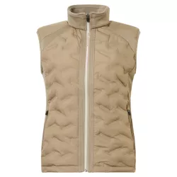 Veste Sans Manches Femme Abacus Portrush Hybrid Vest FW26 Taupe