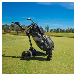 Chariot Electrique Suiveur  et  Télécommandé + GPS MGI AI Navigator Halo