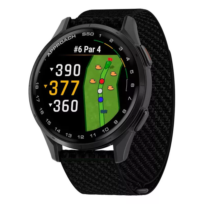 Montre GPS Garmin Approach S50 Black Grey