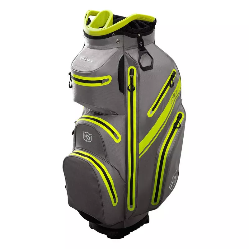 Sac Chariot Wilson Staff Exo Dry Charcoal Citron