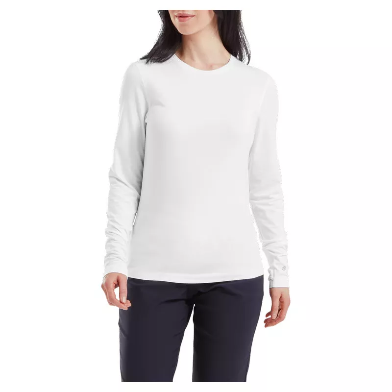 Sous-Couche Femme Footjoy Thermoseries Fleece Baselayer FW26 White