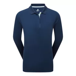Polo Manches Longues Femme Footjoy Thermoseries Shirt FW26 Navy
