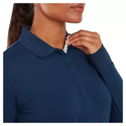 Polo Manches Longues Femme Footjoy Thermoseries Shirt FW26 Navy