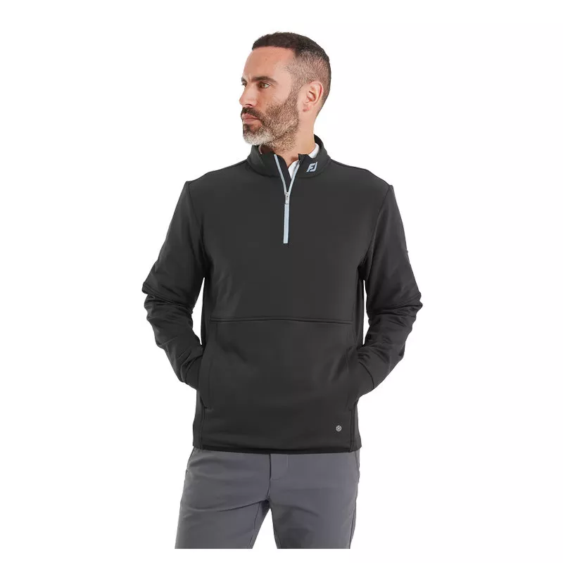 Pullover Footjoy Thermoseries Hybride Midlayer FW26 Black