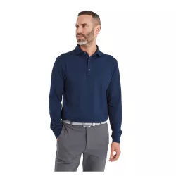 Polo Manches Longues Footjoy Thermoseries Shirt FW26 Navy