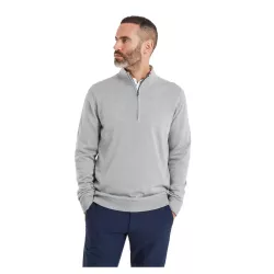 Pullover Footjoy Drirelease 1/2 Zip Switer FW26 Grey