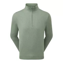 Pullover Footjoy Drirelease 1/2 Zip Switer FW26 Grey Lichen