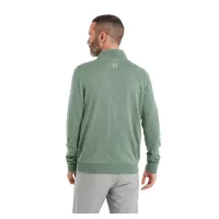 Pullover Footjoy Drirelease 1/2 Zip Switer FW26 Grey Lichen