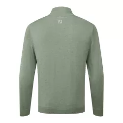 Pullover Footjoy Drirelease 1/2 Zip Switer FW26 Grey Lichen