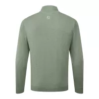 Pullover Footjoy Drirelease 1/2 Zip Switer FW26 Grey Lichen