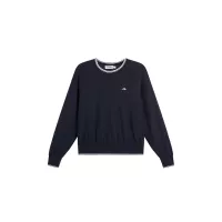 Pull Femme J.Lindeberge Clarissa Windbreaker Sweater FW26 Navy
