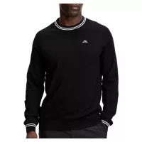 Pull J.Lindeberge Kenny Windbreaker Knit Sweater FW26 Black