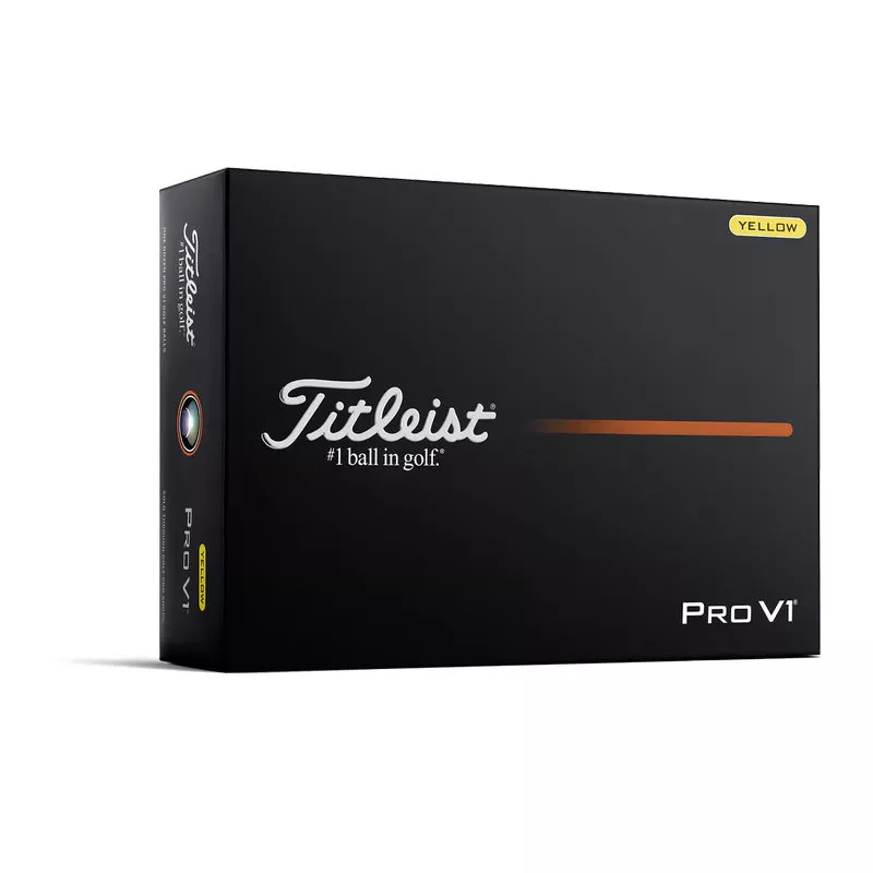 Balles Titleist Pro V1 Yellow