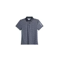 Polo Femme J.Lindeberg Tour Tech Print Polo FW26 Cardi Jacquard Navy