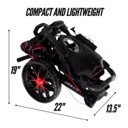 Chariot Manuel Bag Boy Nitron Black Red